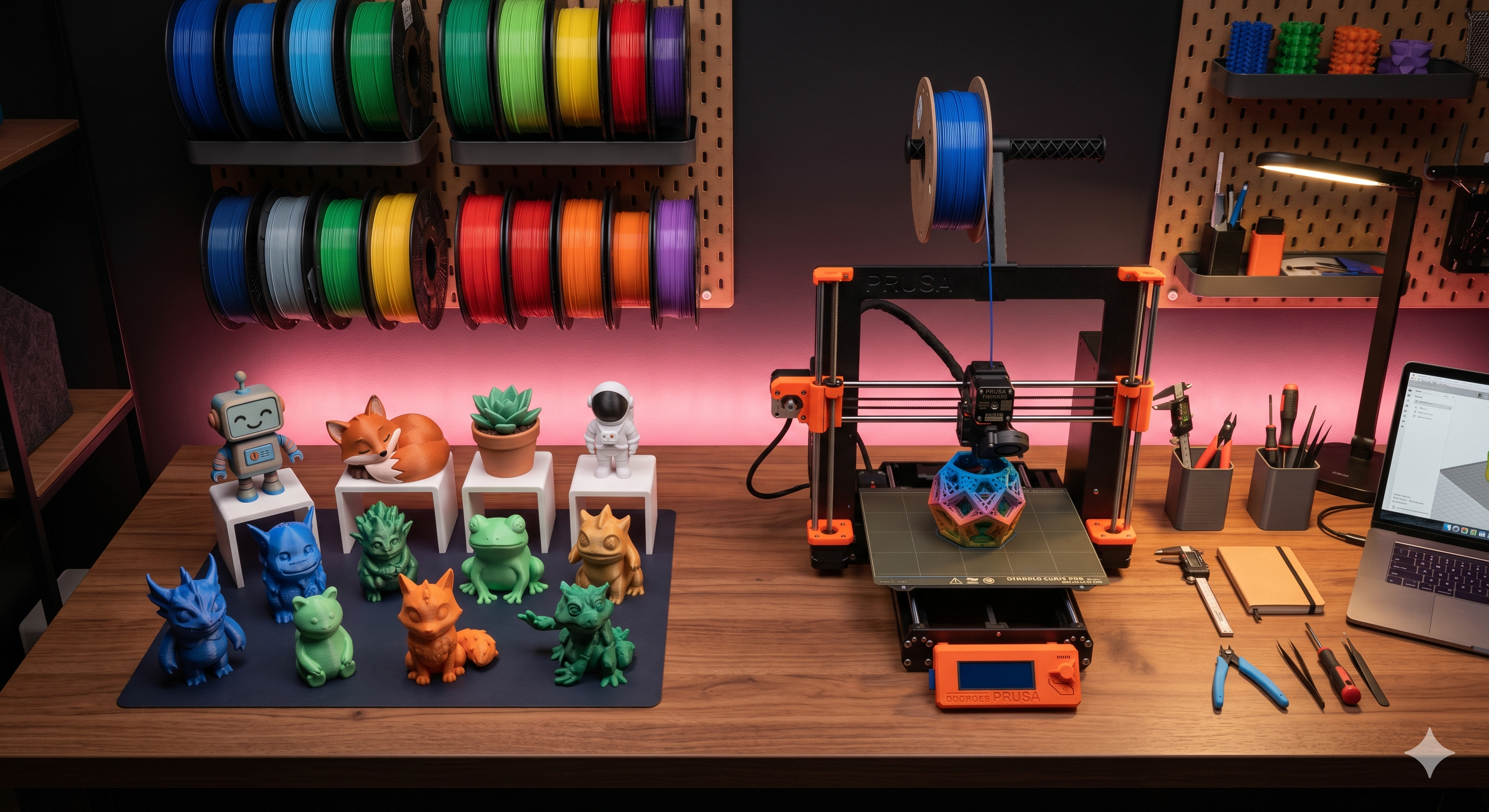 De sfeer van een printstudio